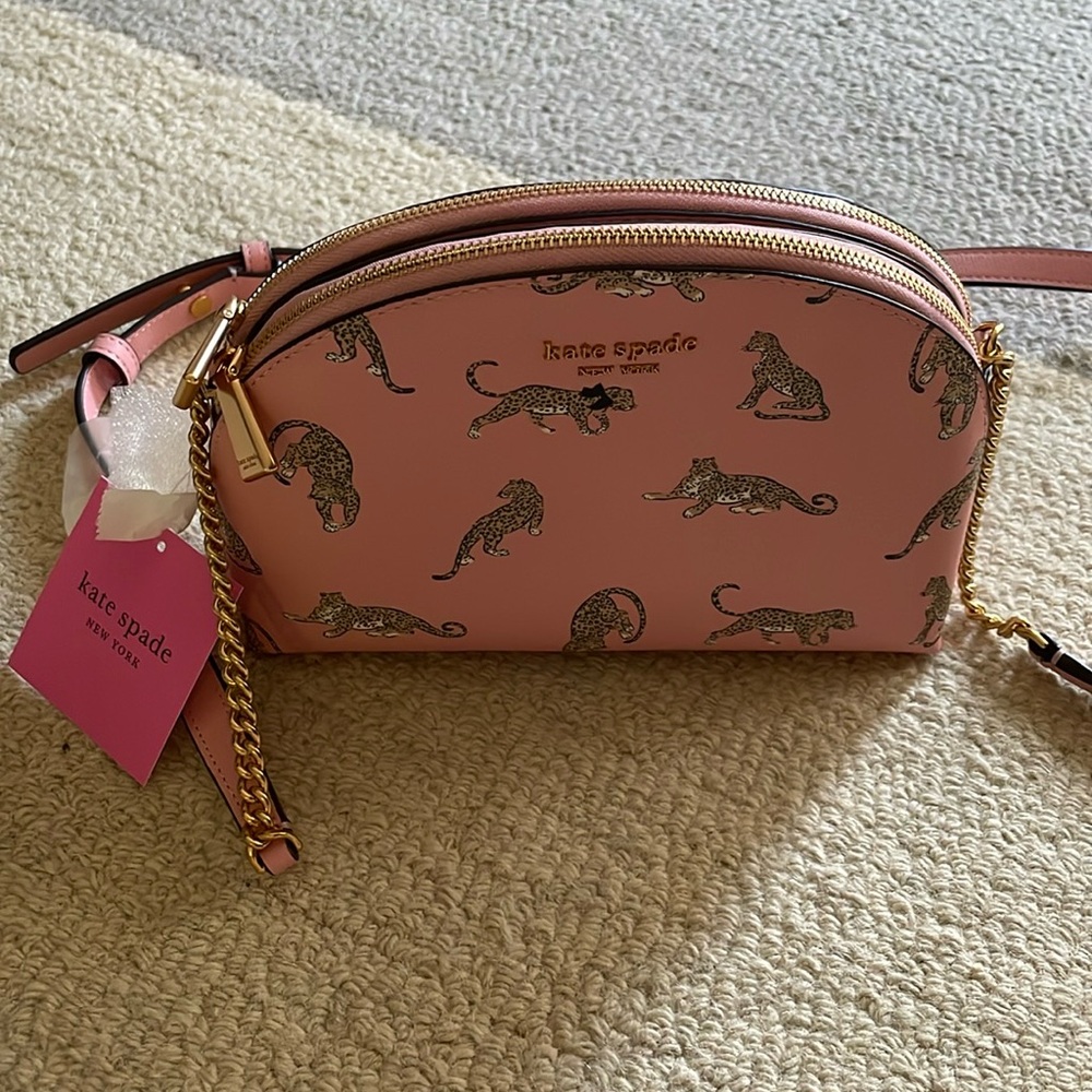 Kate Spade ♠️ Leopard printed Hand Bag